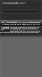 Mobile Screenshot of markmode.com